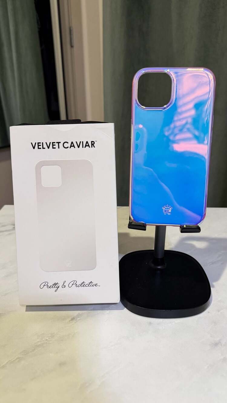 Velvet Caviar Iridescent iPhone 13 Case